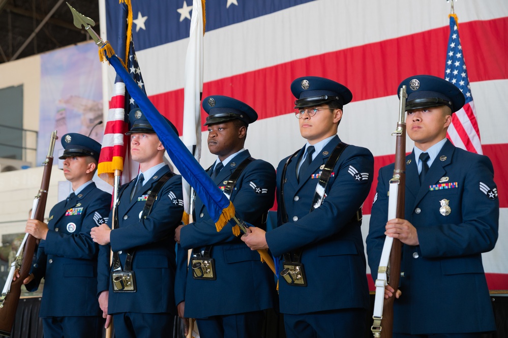 51st AMXS Deactivation Ceremony and 25th FGS Assumption of Command