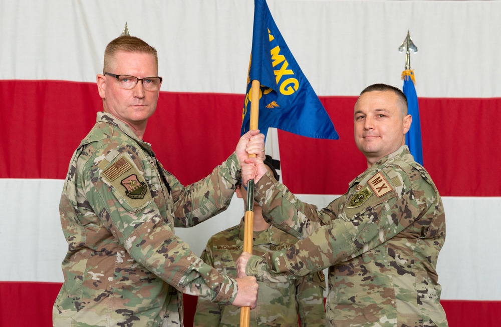 51st AMXS Deactivation Ceremony and 25th FGS Assumption of Command