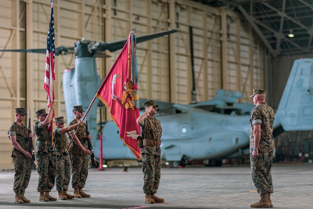 VMM-265 Change of Command