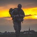 Sgt. 1st Class McKellar completes a lap on the Norwegian Ruck March