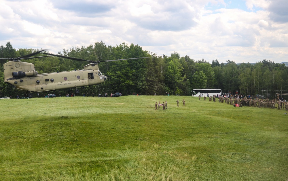 82nd Airborne Division conduct Joint Airborne operation in Poland