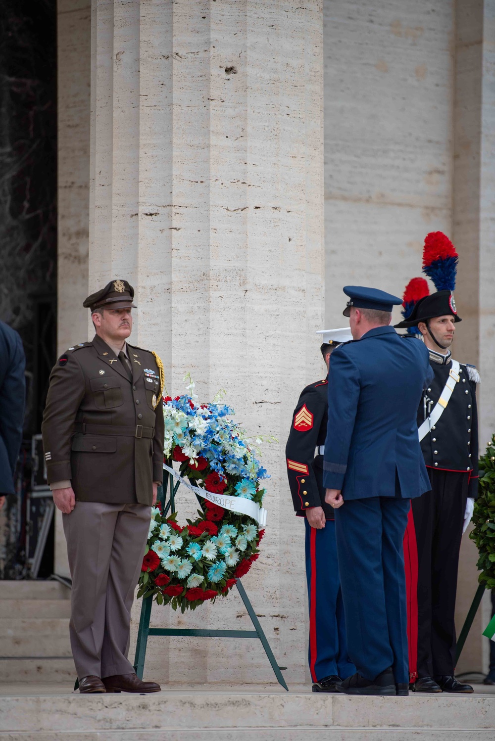 Memorial Day 2022 Sicily-Rome American Cemetery General Tod D. Wolters Wreath Laying