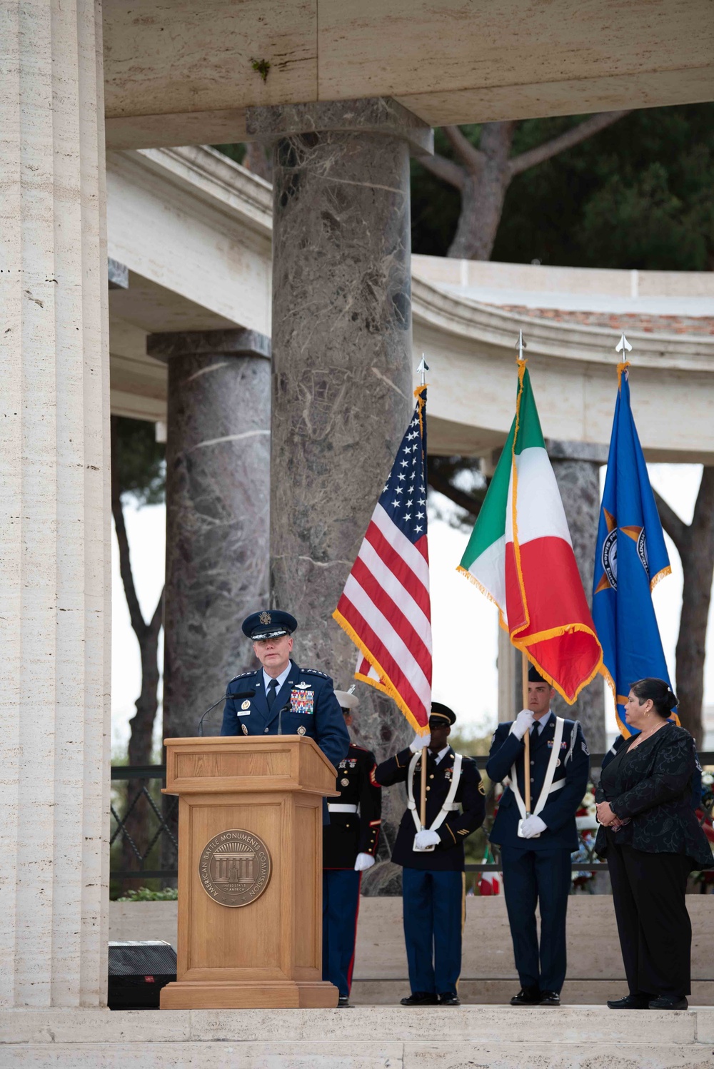 Memorial Day 2022 Sicily-Rome American Cemetery General Tod D. Wolters Delivers Speech