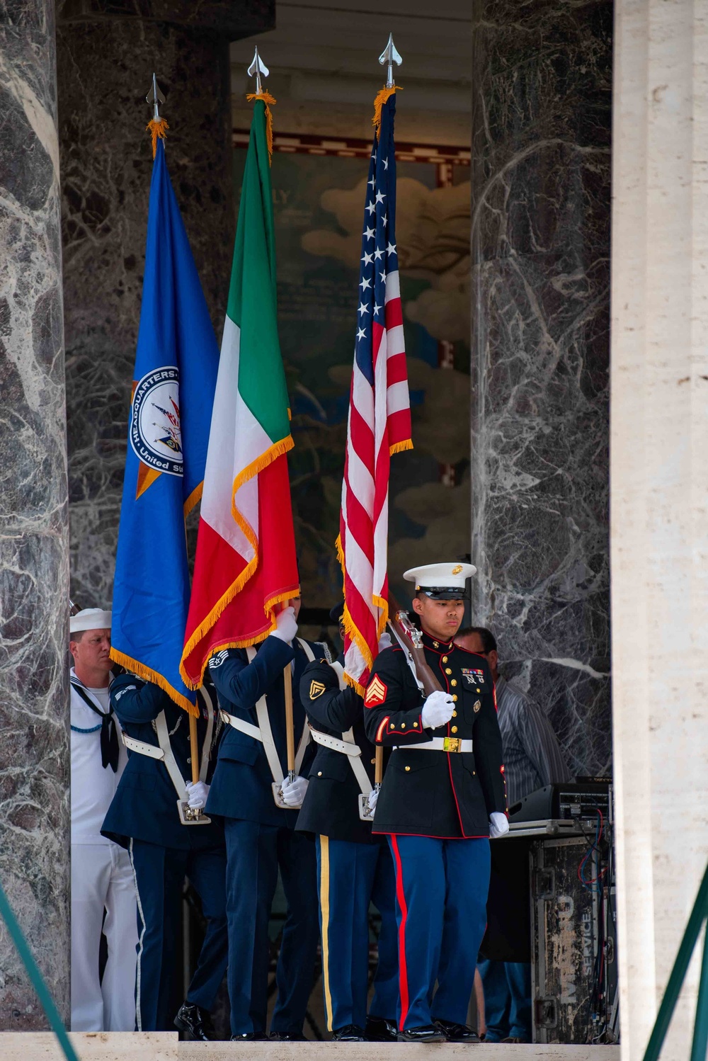 Memorial Day 2022 Sicily-Rome American Cemetery Honor Guard