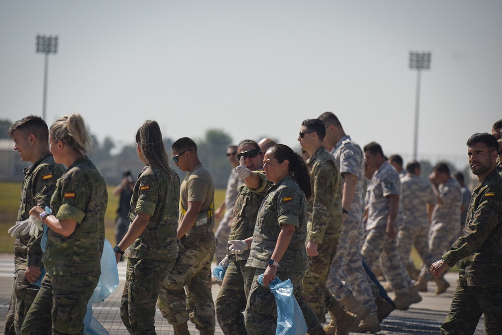 39 OSS conducts joint FOD walk