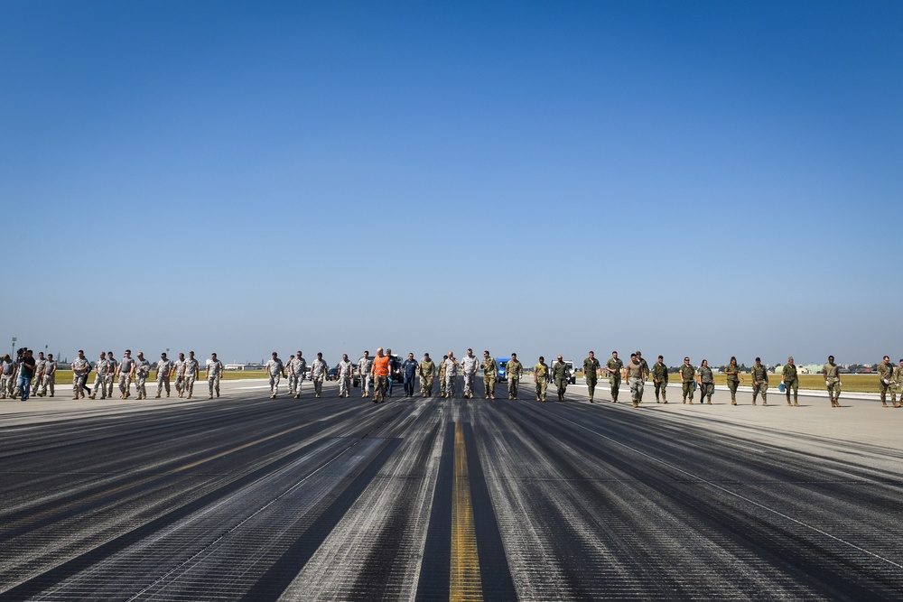 39 OSS conducts joint FOD walk
