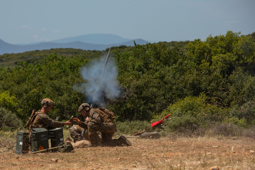 22nd MEU Mortar Range