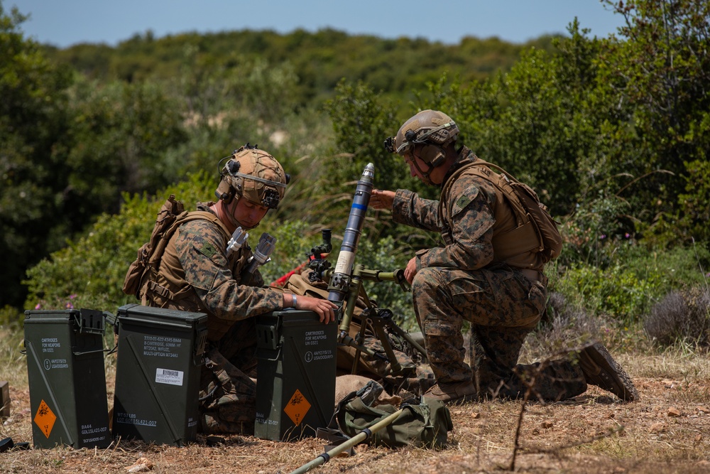 22nd MEU Mortar Range