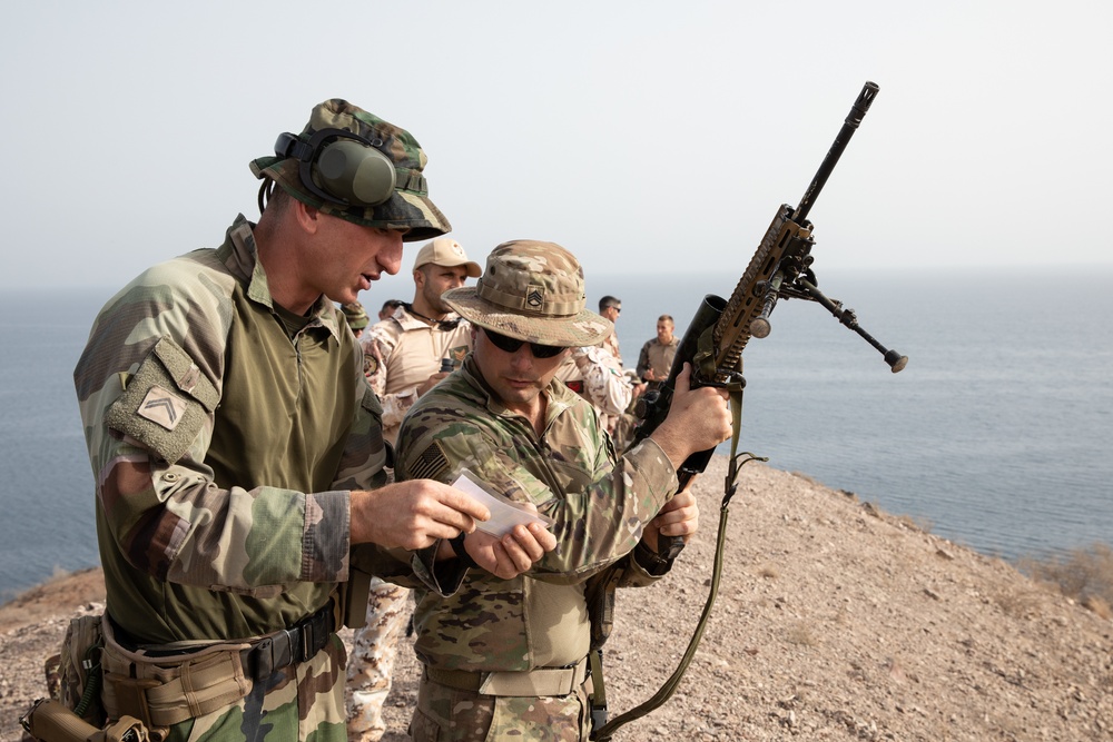 French, Italian, U.S. Forces conduct joint sniper range in Djibouti