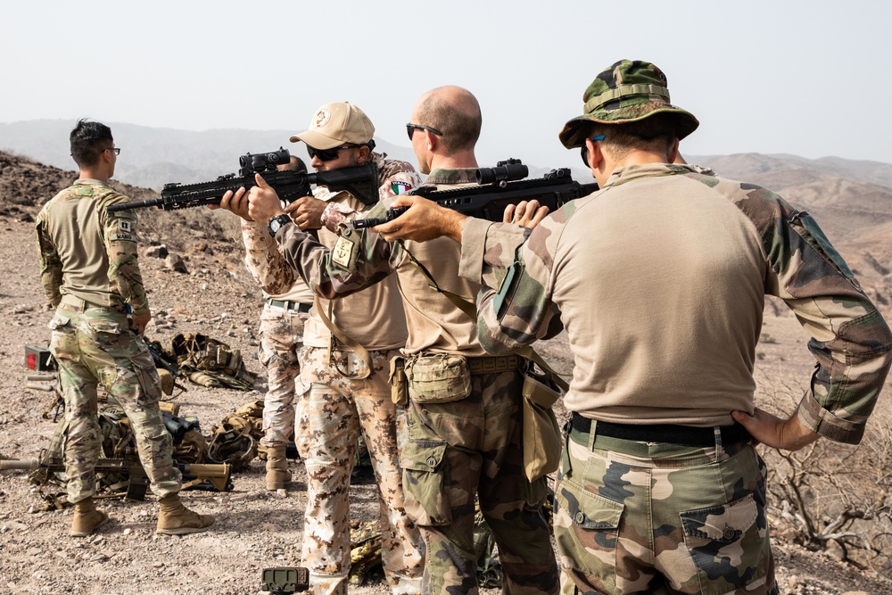 French, Italian, U.S. Forces conduct joint sniper range in Djibouti