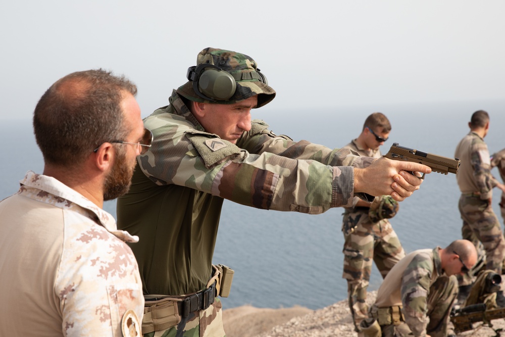 French, Italian, U.S. Forces conduct joint sniper range in Djibouti