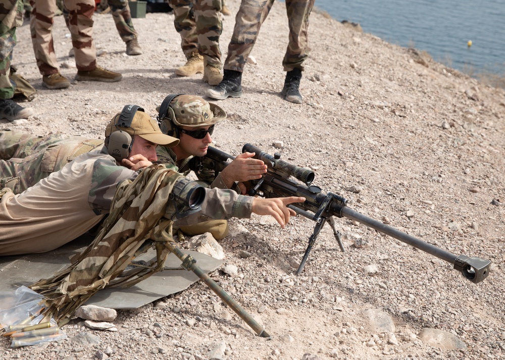 French, Italian, U.S. Forces conduct joint sniper range in Djibouti