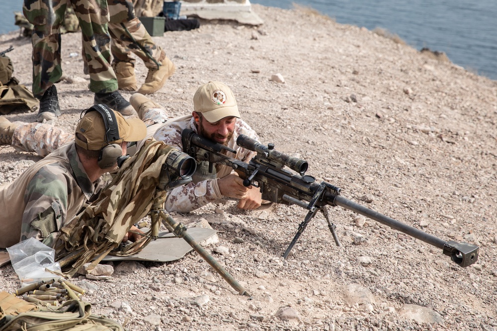 French, Italian, U.S. Forces conduct joint sniper range in Djibouti