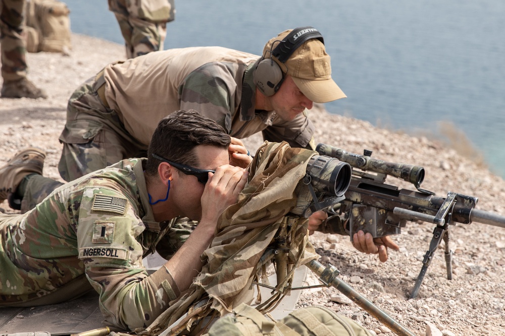 French, Italian, U.S. Forces conduct joint sniper range in Djibouti