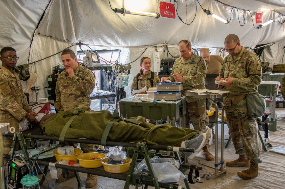 Defender Europe 22 - Medical Professionals in Baumholder