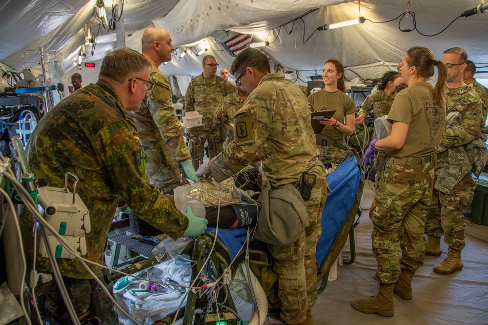 Defender Europe 22 - Medical Professionals in Baumholder