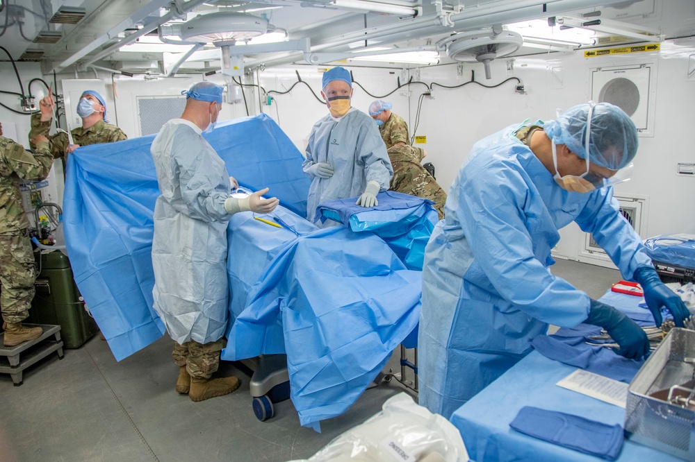 Defender Europe 22 - Medical Professionals in Baumholder