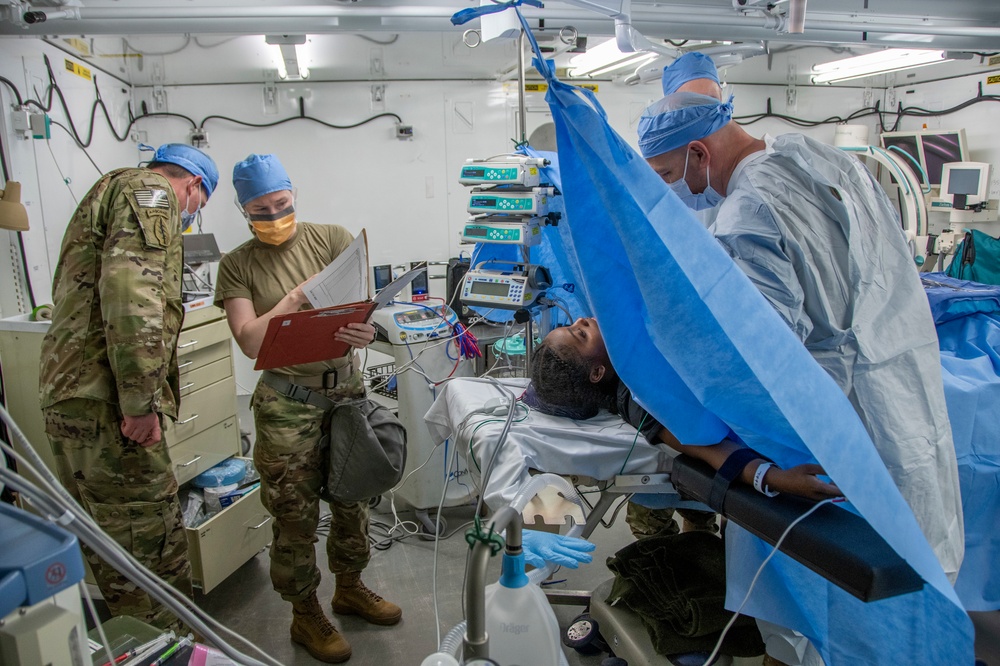 Defender Europe 22 - Medical Professionals in Baumholder