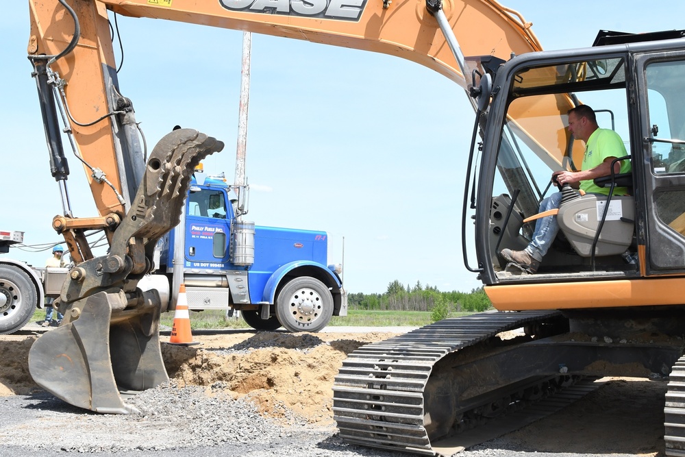 Fort Drum PW in-house workforce putting essential combat training range back in operation