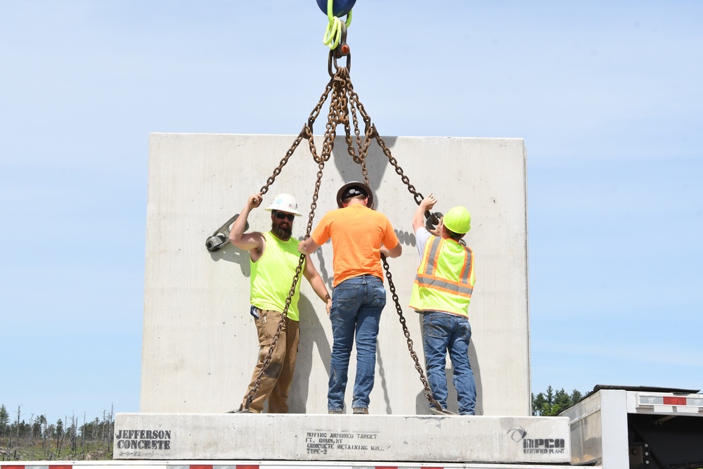 Fort Drum PW in-house workforce putting essential combat training range back in operation