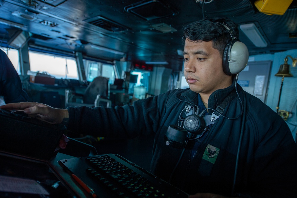 The Harry S. Truman Carrier Strike Group is on a scheduled deployment in the U.S. Naval Forces Europe area of operations, employed by U.S. Sixth Fleet to defend U.S., Allied and Partner interests.