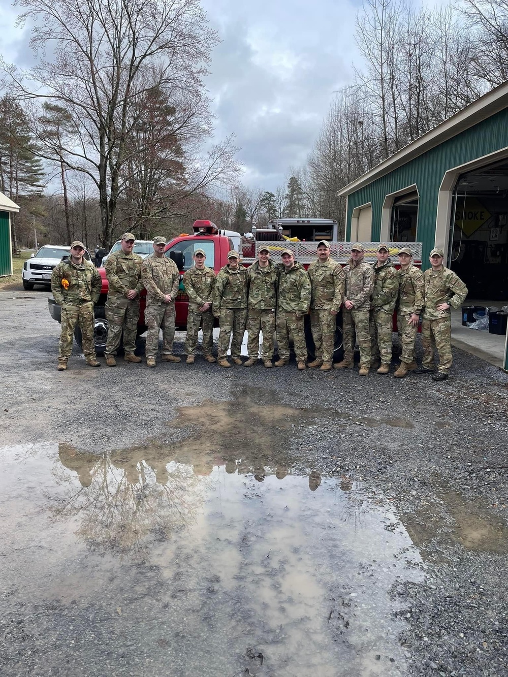 Twelve members of the 109th Airlift Wing’s fire department earned national certification in wild-land firefighting