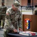 Maj. Gen. Rohling cuts ceremonial cake