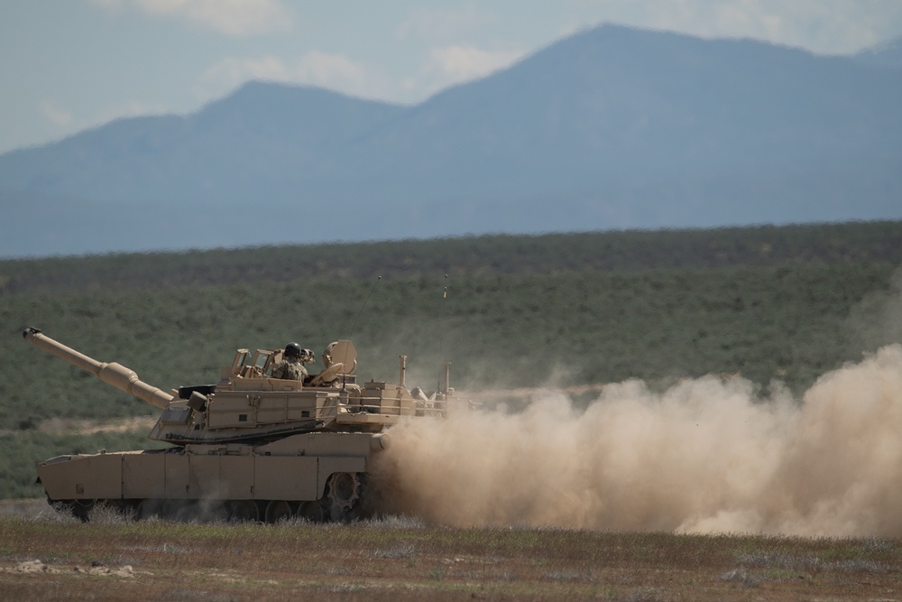 Idaho Army National Guard Annual Training 2022  - A Company Tanks