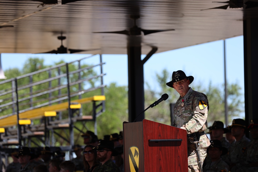 First Team Chief of Staff Rides into the Sunset