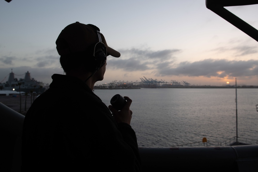 USS Essex Underway Operations