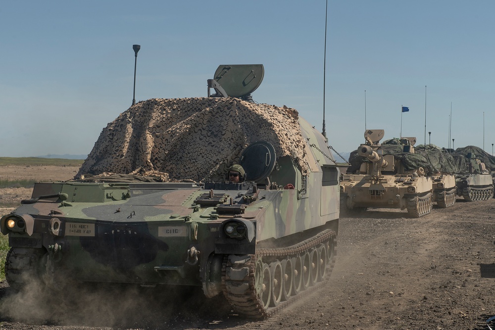 Idaho Army National Guard Annual Training 2022 - 148th Field Artillery Regiment 2