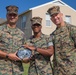 First Marine awarded the Prior Service Recruiting 6 Rhino of the Quarter Award