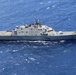 USS Billings Steams in the Caribbean Sea