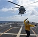 USS Billings Conducts Flight Quarters