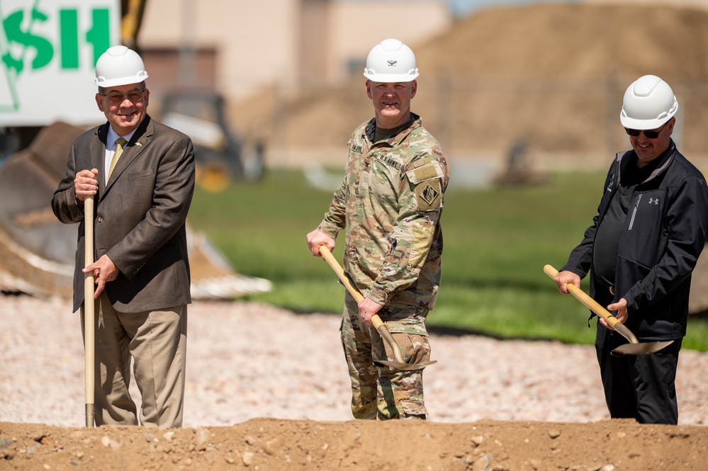 Groundbreaking for B-21 Beddown at Ellsworth Air Force Base