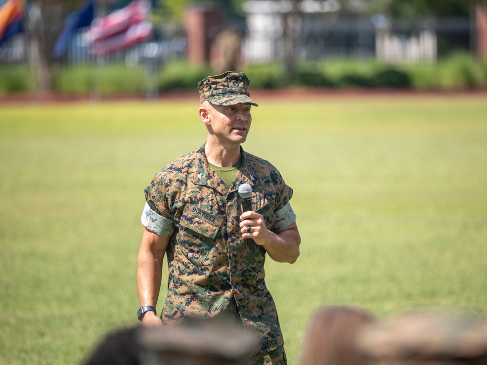 Marine Corps Support Facility New Orleans Change of Command Ceremony