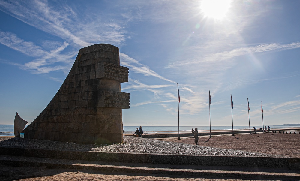 1st Infantry Division Visits WWII Memorials