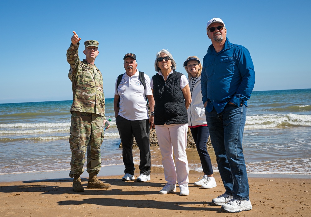 1st Infantry Division Visits WWII Memorials