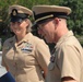 Husband and Wife re-enlist aboard the Battleship Wisconsin