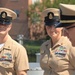 Husband and Wife re-enlist aboard the Battleship Wisconsin