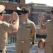 Husband and Wife re-enlist aboard the Battleship Wisconsin