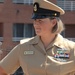 Husband and Wife re-enlist aboard the Battleship Wisconsin