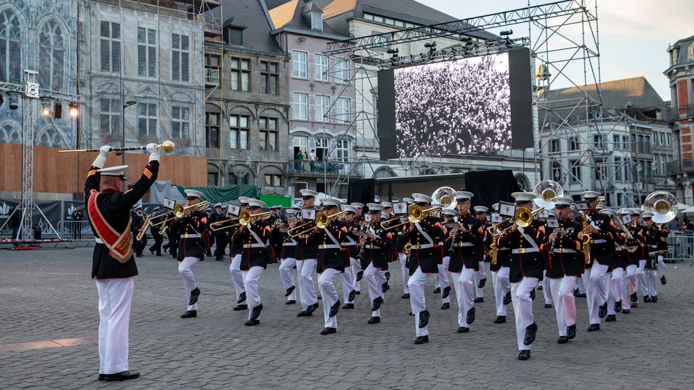 2d Marine Division Band - Belgian Defence International Tattoo 2022 - Day One