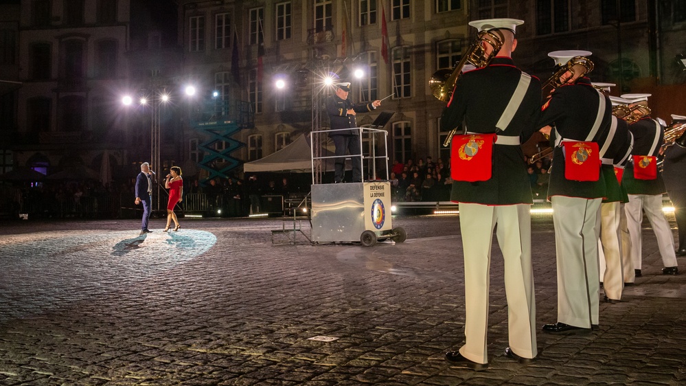 2d Marine Division Band - Belgian Defence International Tattoo 2022 - Day One