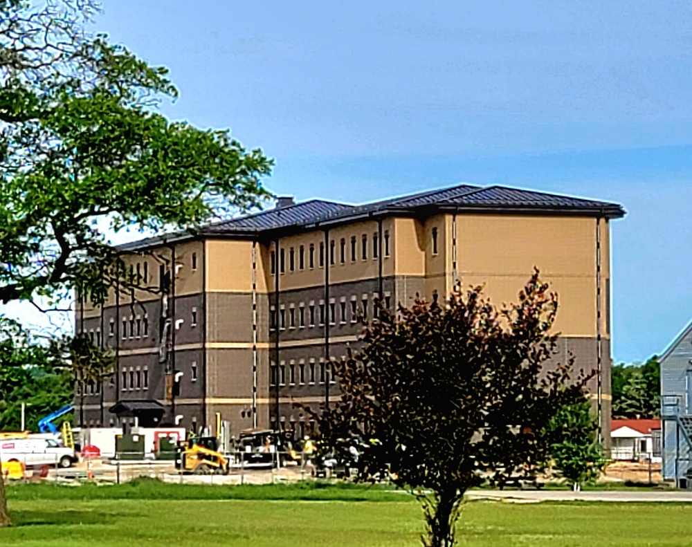 Contractor continues with steady progress on second new 4-story barracks at Fort McCoy