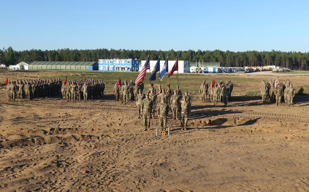 1-109th Field Artillery Soldiers support Defender Europe 22 in Lithuania