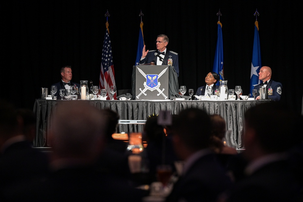 Retired Gen. Ray, former AFGSC commander, honored with Order of the Sword