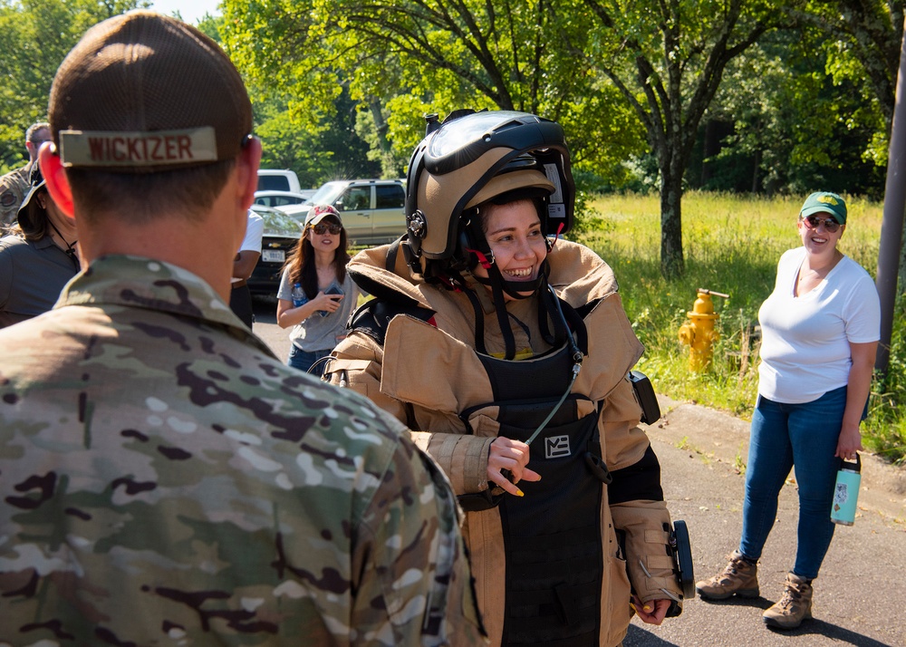 316th Civil Engineer Squadron EOD, DHS conduct interagency training