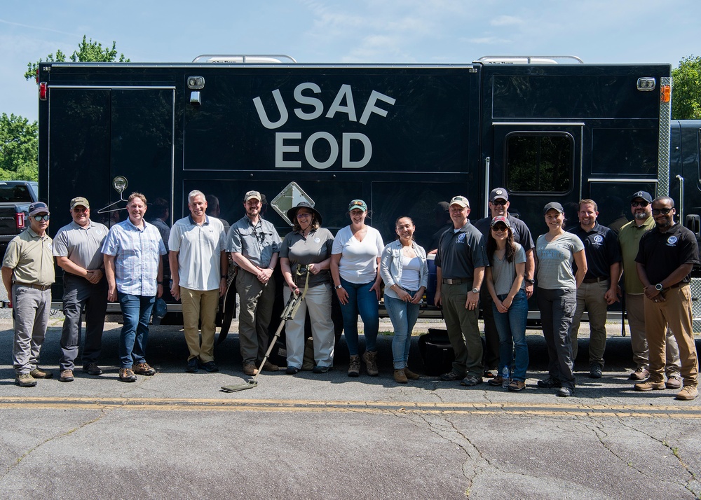 316th Civil Engineer Squadron EOD, DHS conduct interagency training