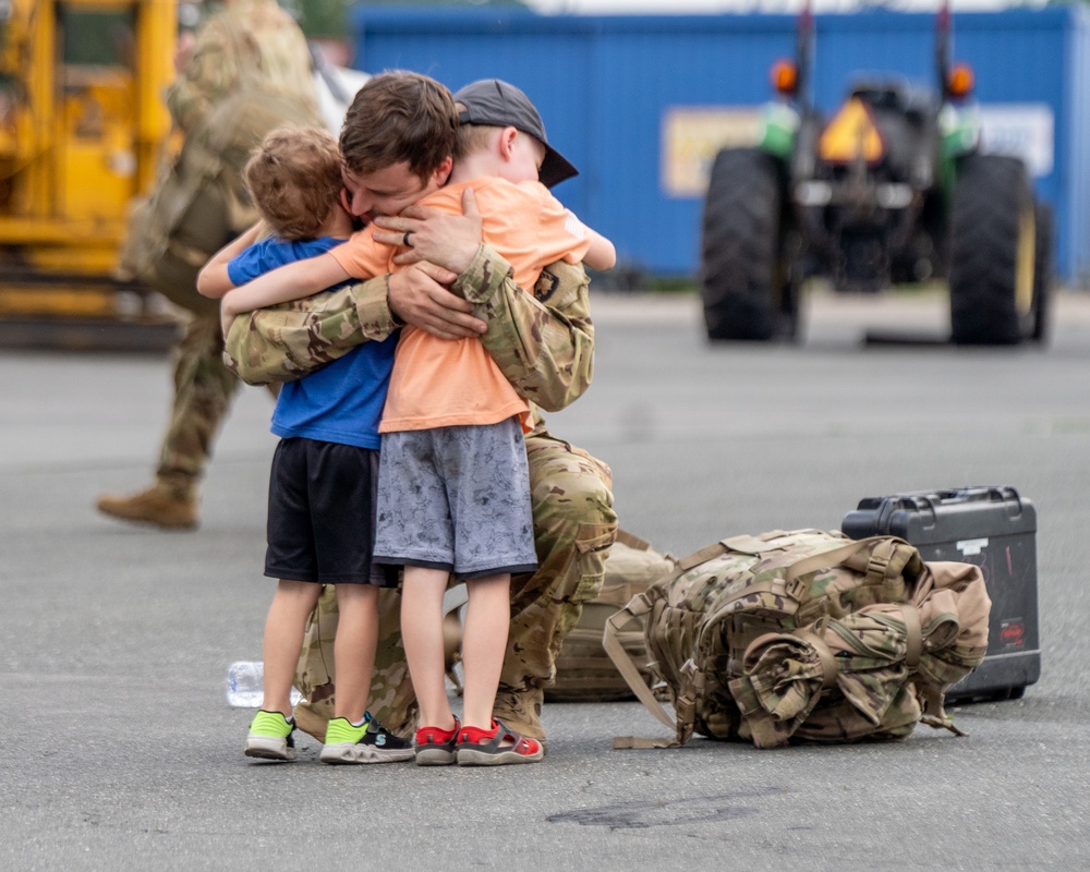 Viper battalion returns home